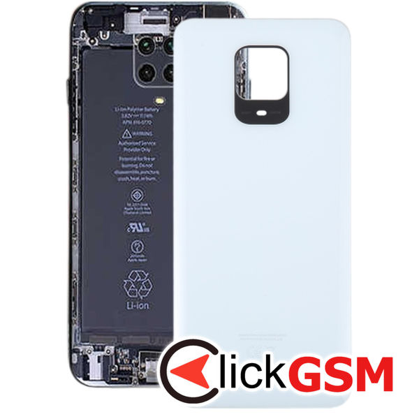 Piesa Piesa Capac Spate White Xiaomi Redmi Note 9 Pro 2v4n