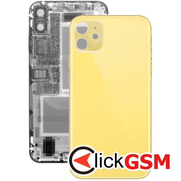 Piesa Capac Spate Yellow Apple Iphone 11 4h3t