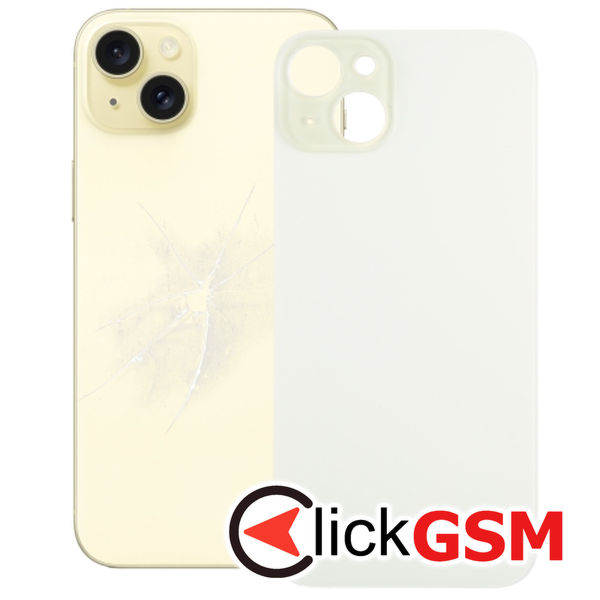 Piesa Piesa Capac Spate Yellow Apple Iphone 15 Plus 2e6d