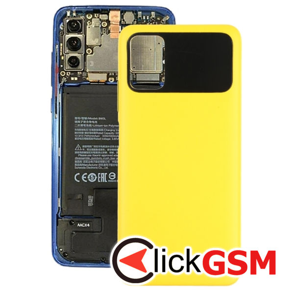 Piesa Capac Spate Yellow Xiaomi Poco M3 25s2