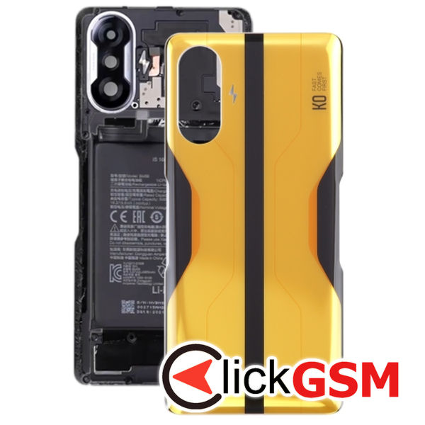 Piesa Piesa Capac Spate Yellow Xiaomi Redmi K40 Gaming Edition 2u75