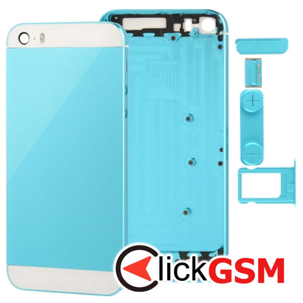 Piesa Carcasa Baby Blue Apple Iphone 5s 4mzh