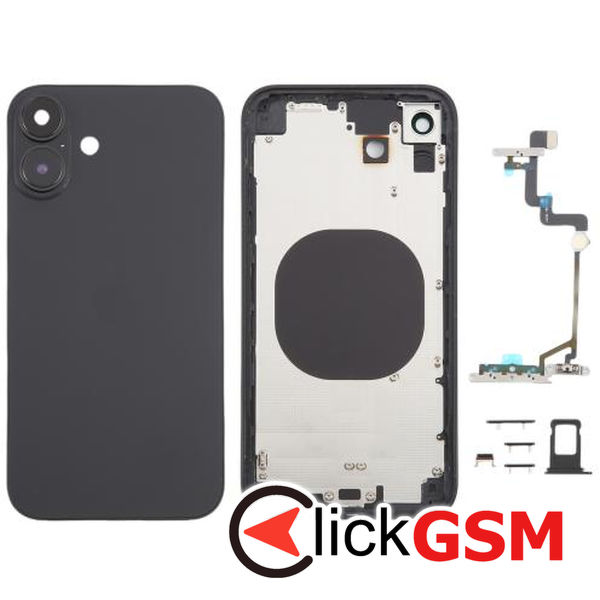 Piesa Piesa Carcasa Black Apple Iphone Xr 4n3g