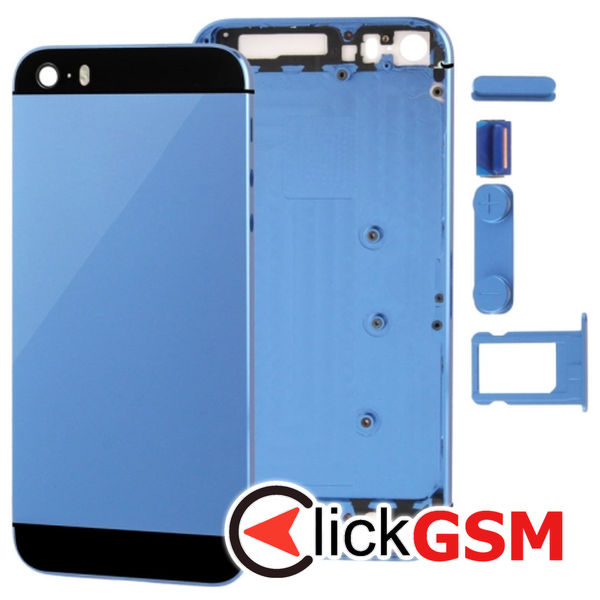 Piesa Carcasa Blue Apple Iphone 5s 4mz3