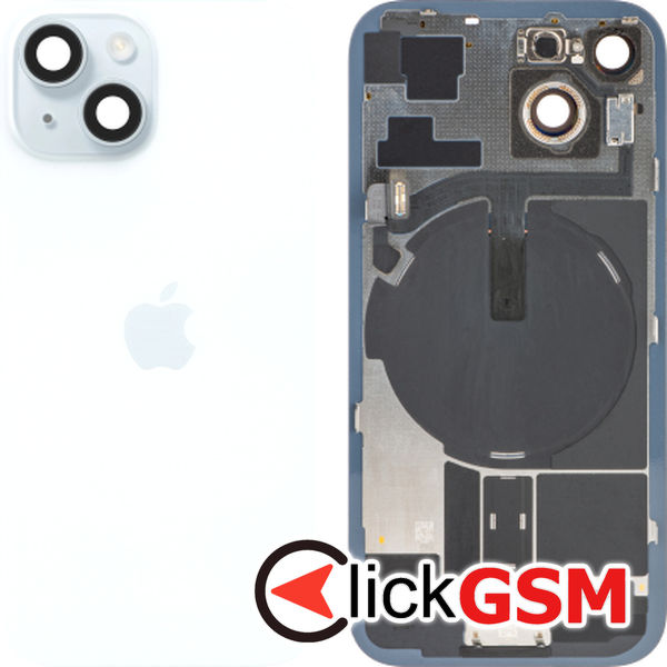 Piesa Piesa Carcasa Cu Capac Spate Alb Apple Iphone 15 Ubo