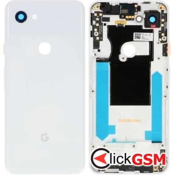 Piesa Piesa Carcasa Cu Capac Spate Alb Google Pixel 3a 1evl