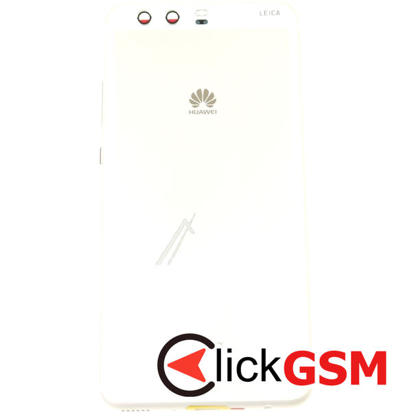 Piesa Piesa Carcasa Cu Capac Spate Alb Huawei P10 Plus Ilz