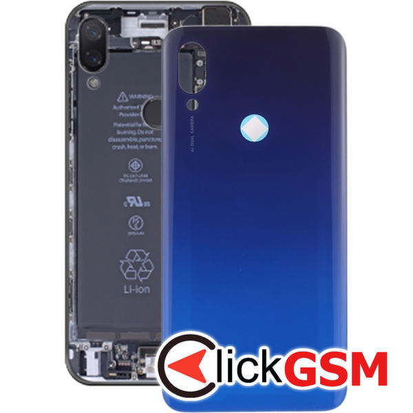 Piesa Piesa Carcasa Cu Capac Spate Albastru Xiaomi Redmi 7 25uh