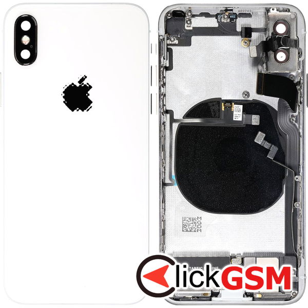 Piesa Carcasa Cu Capac Spate Argintiu Apple Iphone Xs 46h7