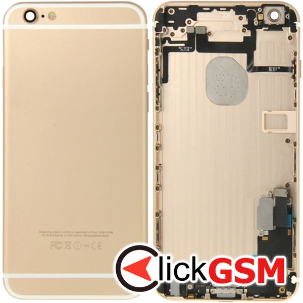 Piesa Piesa Carcasa Cu Capac Spate Auriu Apple Iphone 6 Plus 4fcp