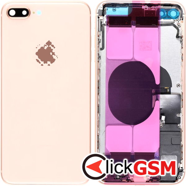 Piesa Piesa Carcasa Cu Capac Spate Auriu Apple Iphone 8 Plus 4625