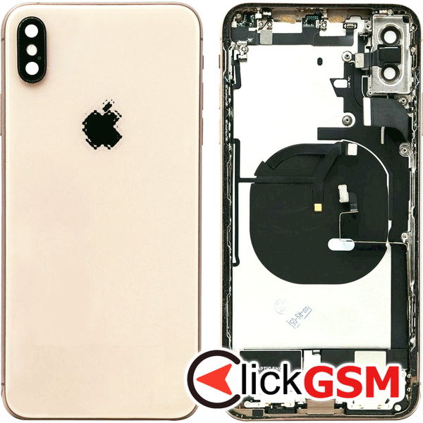 Piesa Carcasa Cu Capac Spate Auriu Apple Iphone Xs Max 45ty