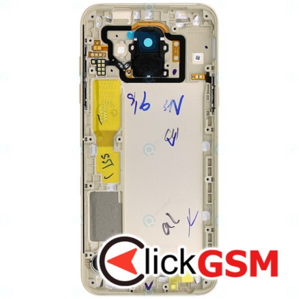 Piesa Carcasa Cu Capac Spate Auriu Samsung Galaxy A6 2018 N8e