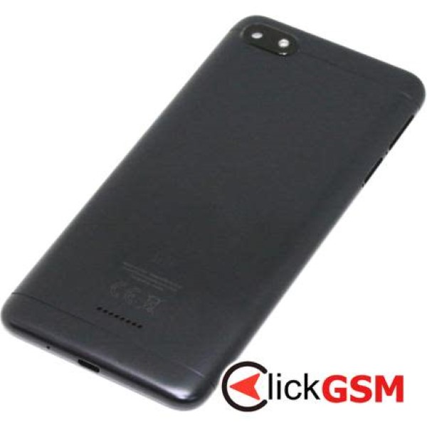 Piesa Carcasa Cu Capac Spate Butoane Laterale Si Geam Camera Negru Xiaomi Redmi 6a 4oz