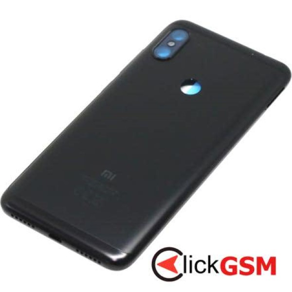 Piesa Carcasa Cu Capac Spate Butoane Laterale Si Geam Camera Negru Xiaomi Redmi Note 6 Pro 51o