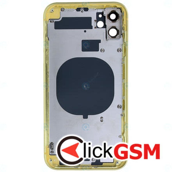 Piesa Carcasa Cu Capac Spate Galben Apple Iphone 11 Sus