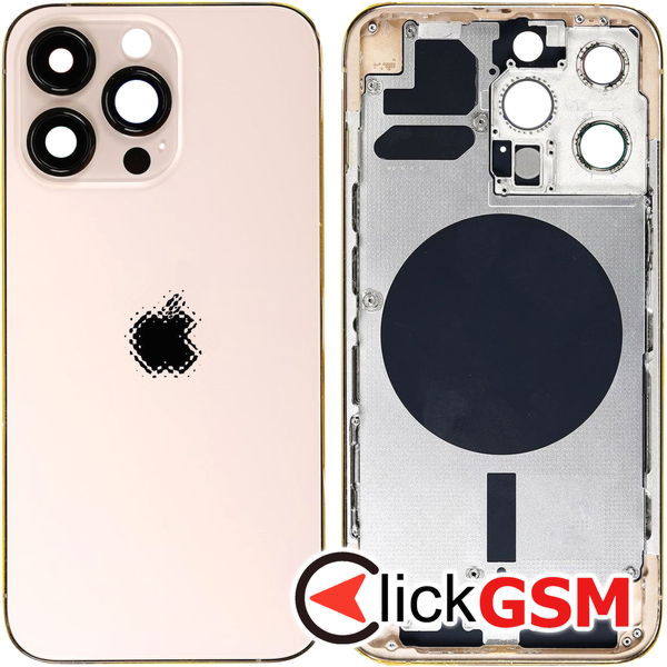 Piesa Carcasa Cu Capac Spate Gold Apple Iphone 13 Pro 3zs5