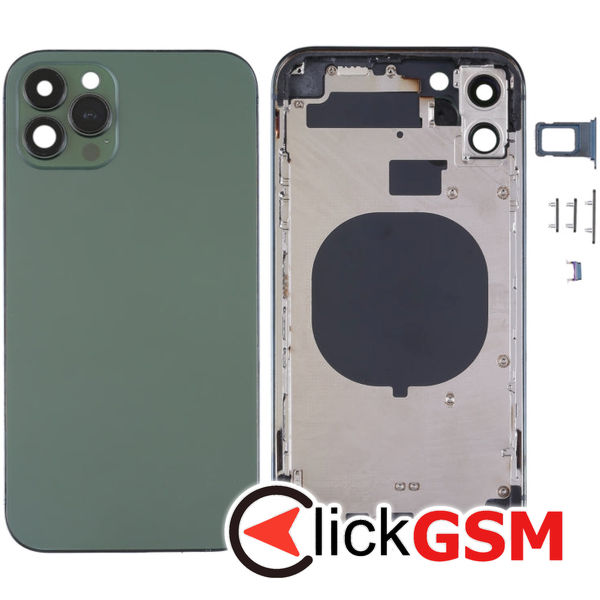 Piesa Carcasa Cu Capac Spate Green Apple Iphone 11 4gzo