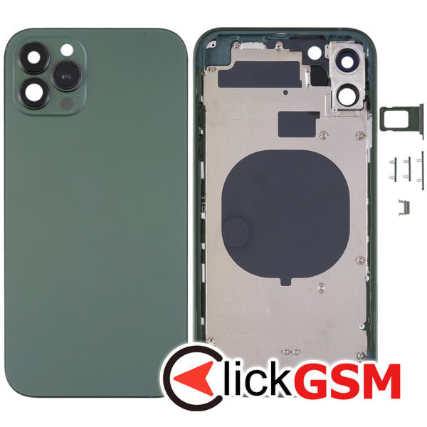 Piesa Piesa Carcasa Cu Capac Spate Green Apple Iphone 11 4gzp