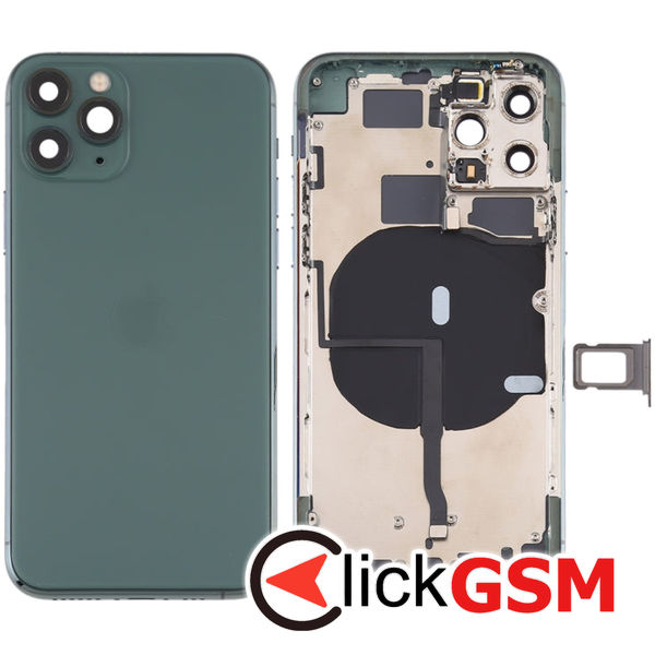 Piesa Piesa Carcasa Cu Capac Spate Green Apple Iphone 11 Pro 4gyf