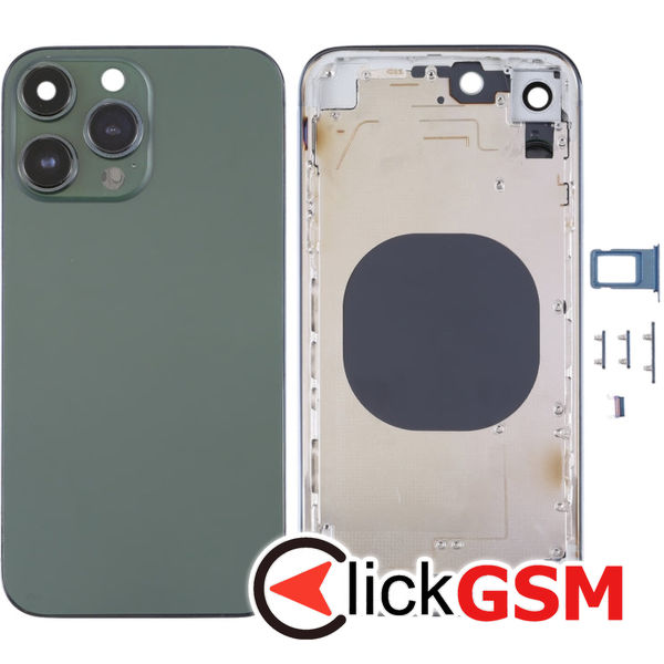 Piesa Carcasa Cu Capac Spate Green Apple Iphone Xr 4fry