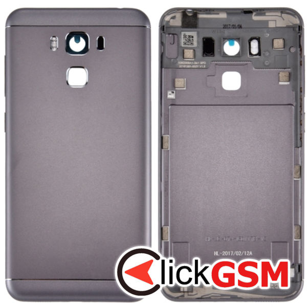 Piesa Piesa Carcasa Cu Capac Spate Grey Asus Zenfone 3 Max 251v