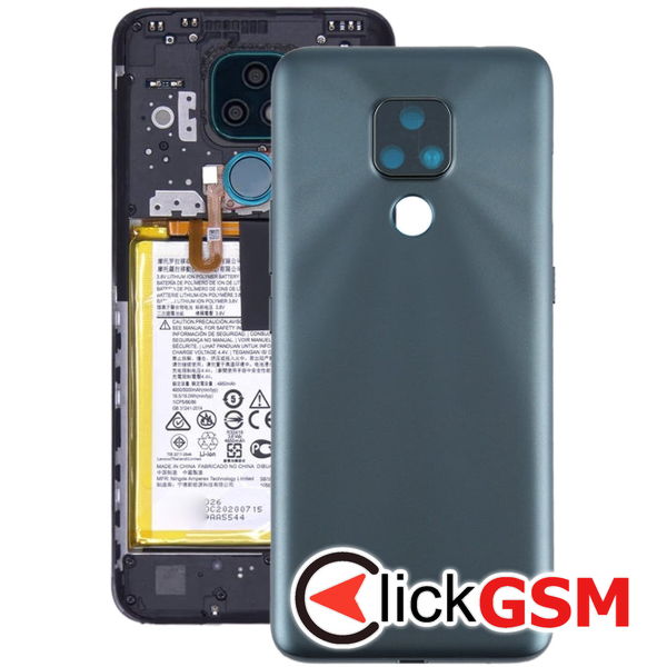 Piesa Piesa Carcasa Cu Capac Spate Grey Motorola Moto E7 22iu