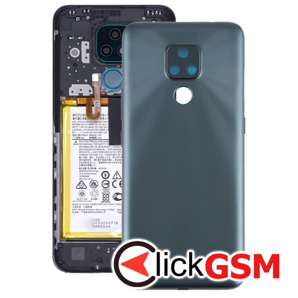 Piesa Carcasa Cu Capac Spate Grey Motorola Moto E7 Power 22iu