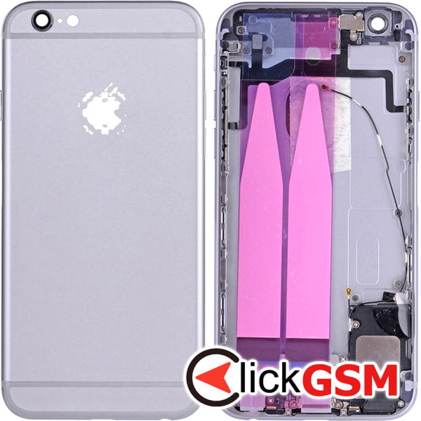 Piesa Piesa Carcasa Cu Capac Spate Gri Apple Iphone 6s 460w