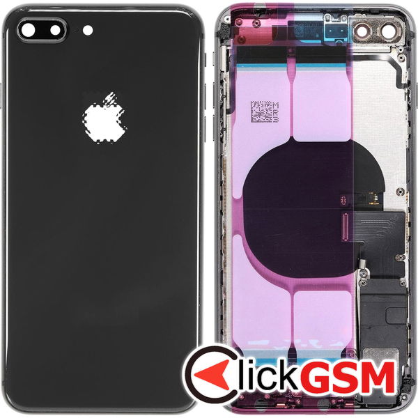 Piesa Carcasa Cu Capac Spate Gri Apple Iphone 8 Plus 4609