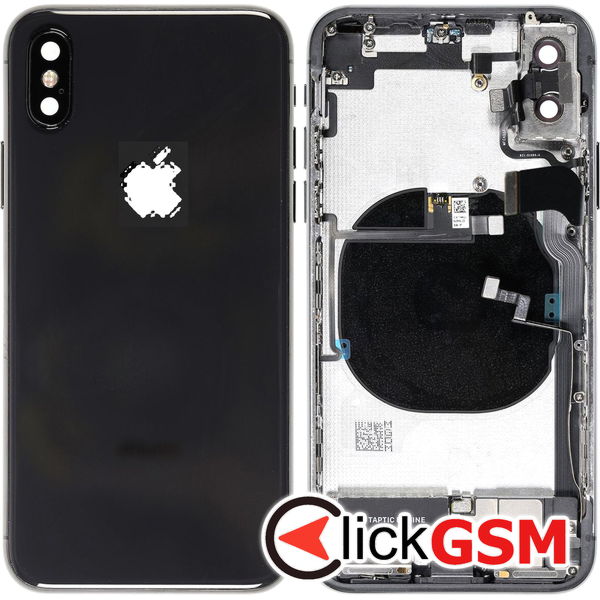 Piesa Piesa Carcasa Cu Capac Spate Gri Apple Iphone Xs 46hd