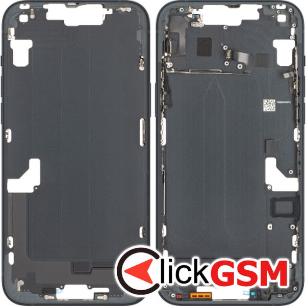 Piesa Piesa Carcasa Cu Capac Spate Negru Apple Iphone 14 Plus 1he0