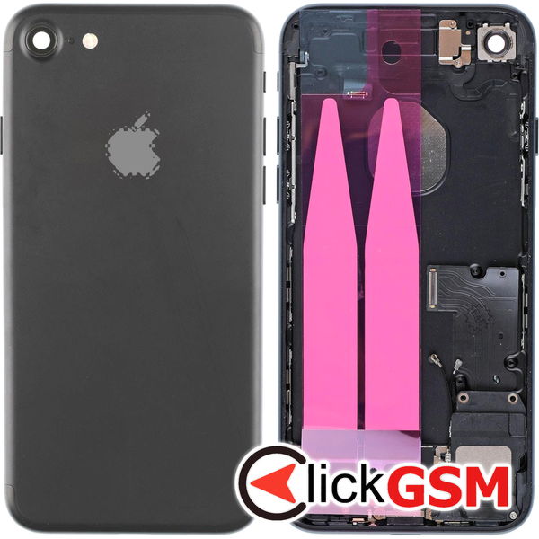 Piesa Carcasa Cu Capac Spate Negru Apple Iphone 7 45v0