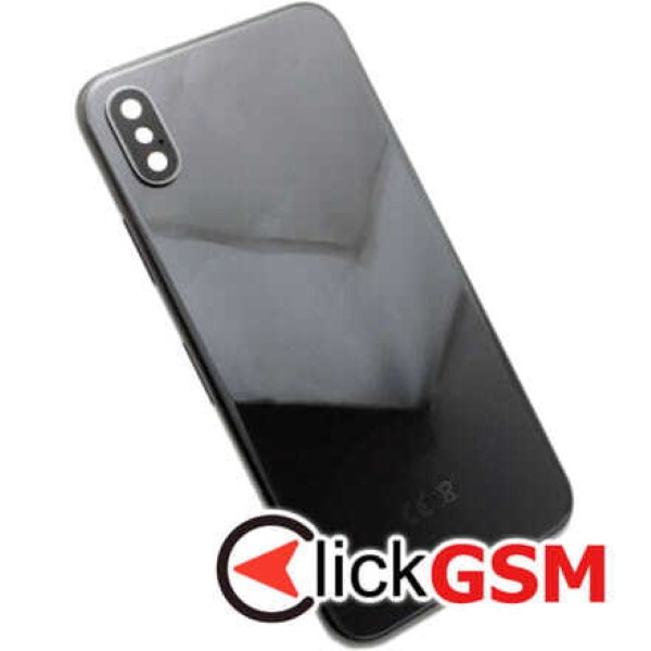 Piesa Piesa Carcasa Cu Capac Spate Negru Apple Iphone X 13i7