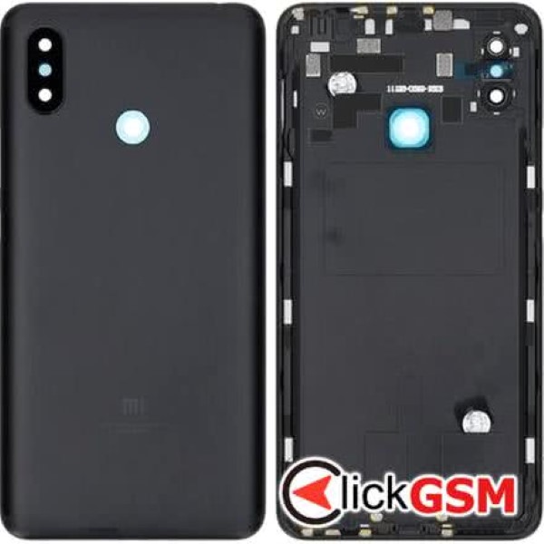 Piesa Piesa Carcasa Cu Capac Spate Negru Xiaomi Mi Max 3 1fvx