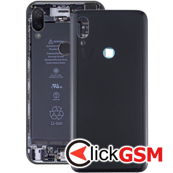 Piesa Carcasa Cu Capac Spate Negru Xiaomi Redmi 7 25u7