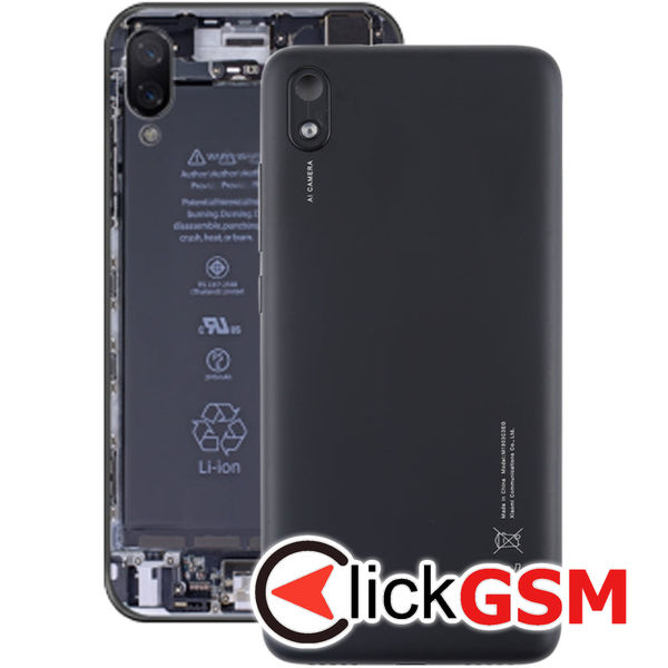 Piesa Carcasa Cu Capac Spate Negru Xiaomi Redmi 7a 25ug