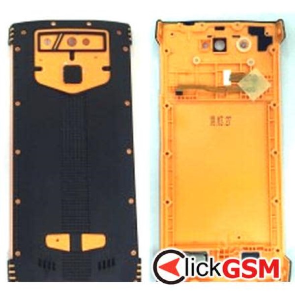 Piesa Carcasa Cu Capac Spate Orange Doogee S50 2i0s