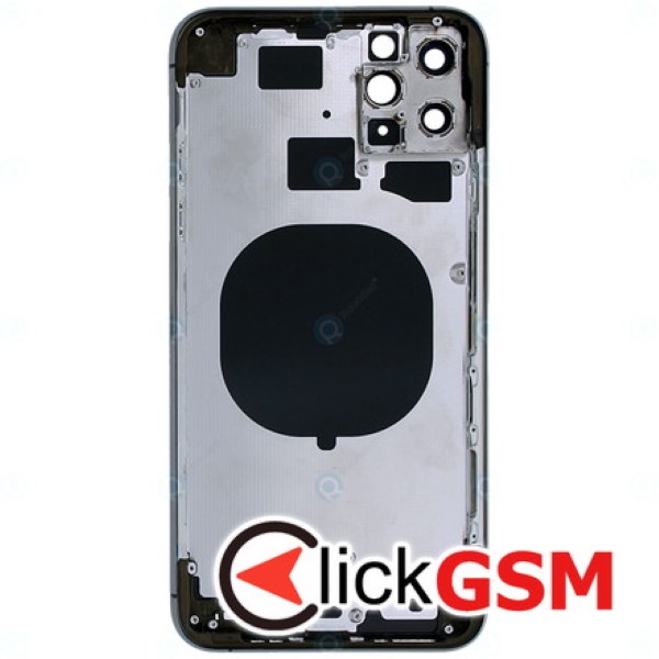 Piesa Piesa Carcasa Cu Capac Spate Pentru Apple Iphone 11 Pro Max Gri T58