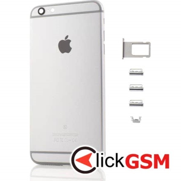Piesa Carcasa Cu Capac Spate Pentru Apple Iphone 6s Plus Gri Veh