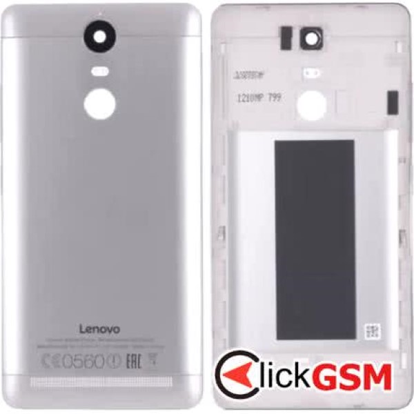 Piesa Carcasa Cu Capac Spate Pentru Lenovo K5 Note Argintiu 1ghf