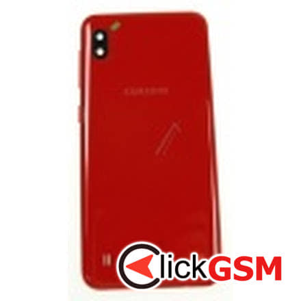 Piesa Piesa Carcasa Cu Capac Spate Pentru Samsung Galaxy A10 Rosu 6jg