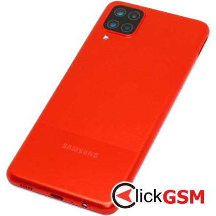 Piesa Carcasa Cu Capac Spate Pentru Samsung Galaxy A12 Rosu 1e0s