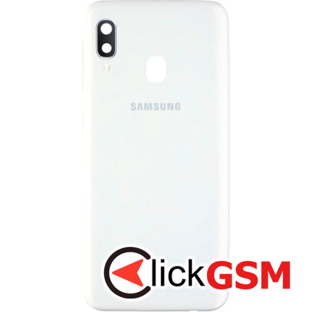 Piesa Piesa Carcasa Cu Capac Spate Pentru Samsung Galaxy A20e Alb Cil