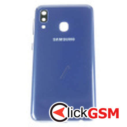 Piesa Piesa Carcasa Cu Capac Spate Pentru Samsung Galaxy A20e Albastru 7ds