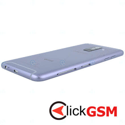 Piesa Carcasa Cu Capac Spate Pentru Samsung Galaxy A6 Plus 2018 Violet 1228