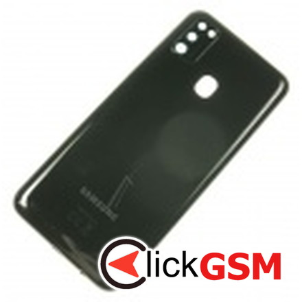 Piesa Carcasa Cu Capac Spate Pentru Samsung Galaxy M21 Negru I9z