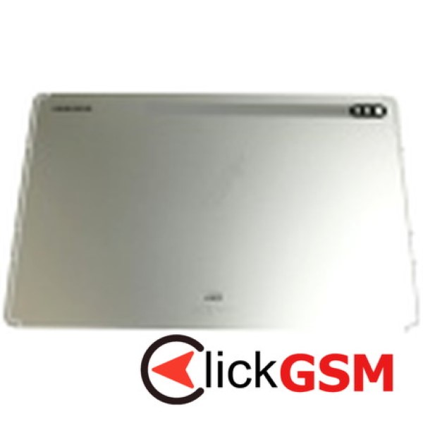 Piesa Piesa Carcasa Cu Capac Spate Pentru Samsung Galaxy Tab S7+ 5g Gri 1dvg