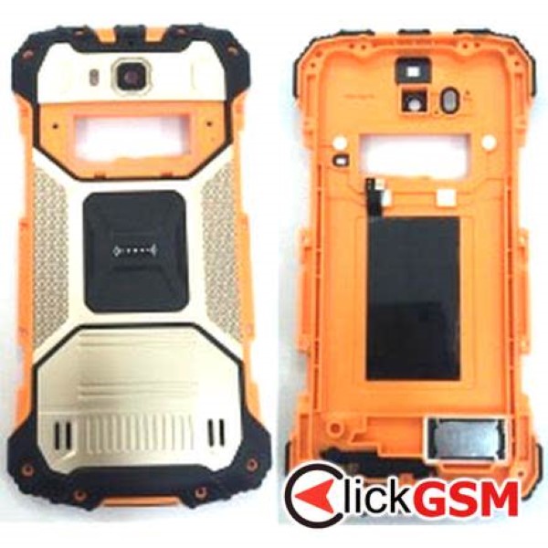 Piesa Carcasa Cu Capac Spate Portocaliu Ulefone Armor 2 2mhn