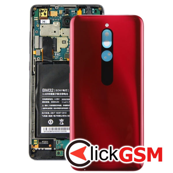 Piesa Piesa Carcasa Cu Capac Spate Red Xiaomi Redmi 8 25ua